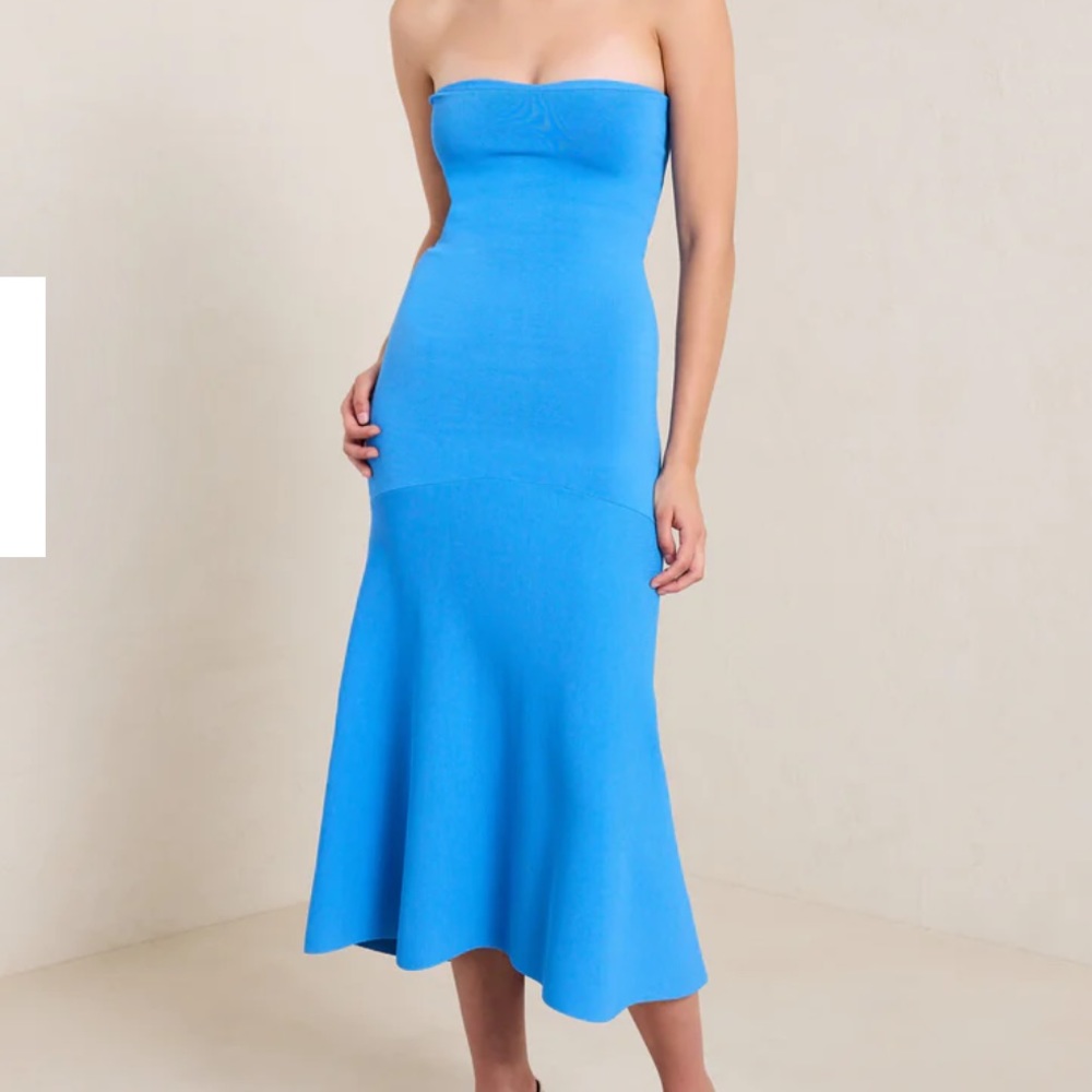 ALC Dean Strapless Knit Dress